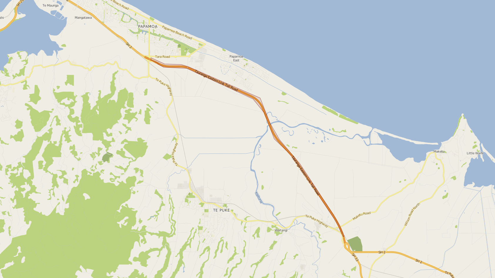 Tauranga Eastern Link Toll Road
